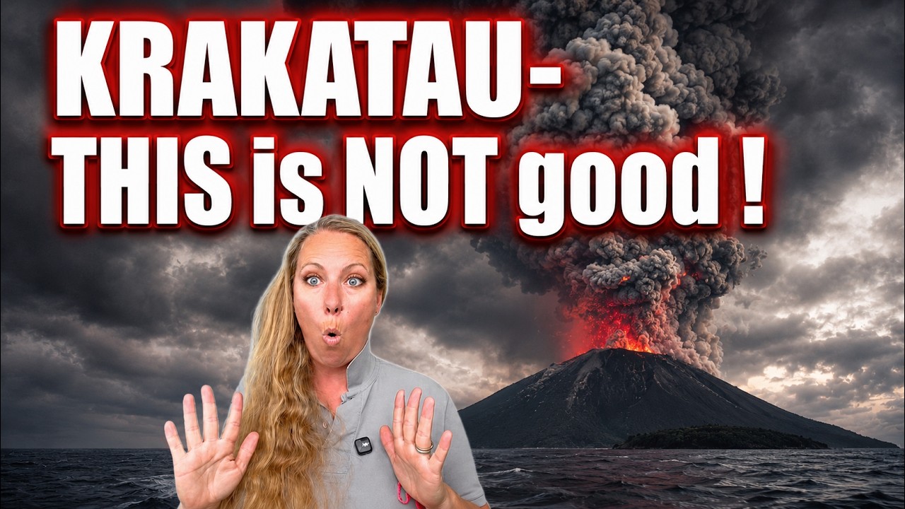 Krakatau Volcano ALERT LEVEL HIGH !!! Current Escalation raises FEAR of another Catastrophe