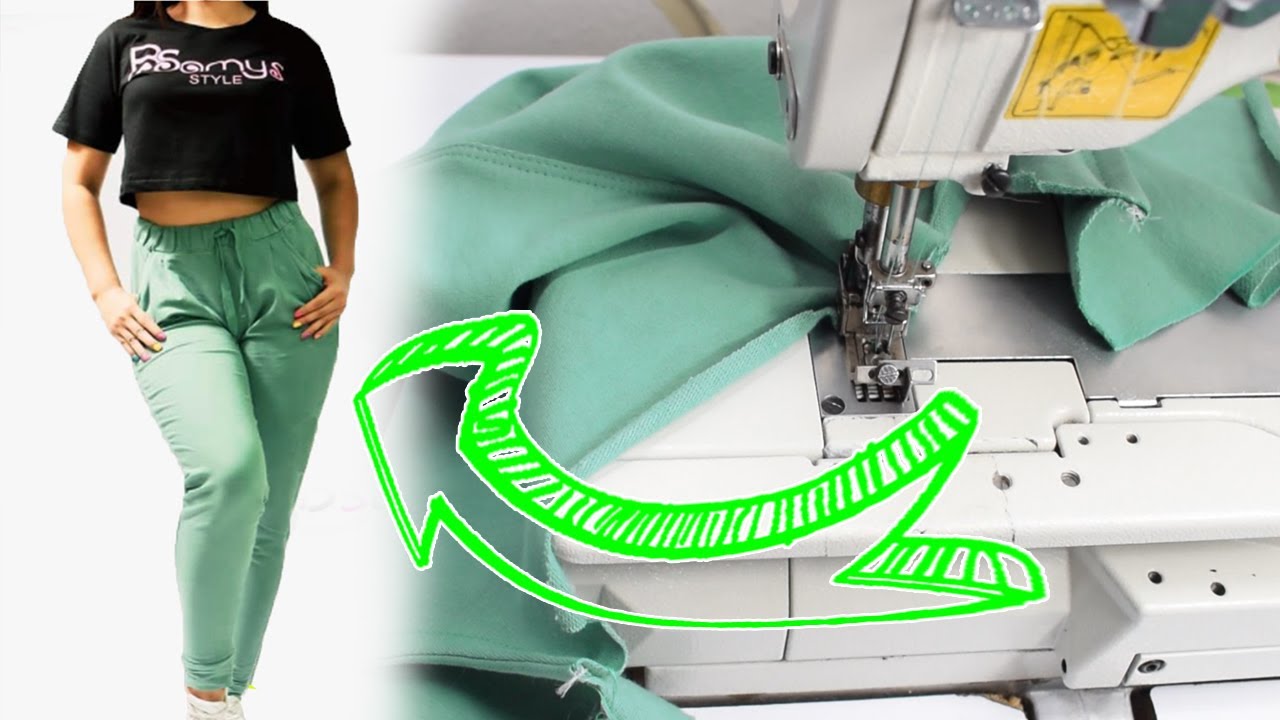 JOGGER PANTALON para DAMA flichterri (2020) |Tips De Confeccion