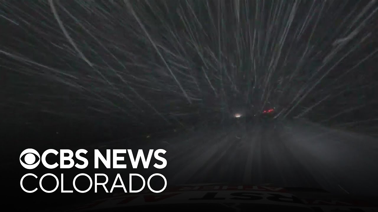 First Alert Weather Tracker follows snow falling in the high country