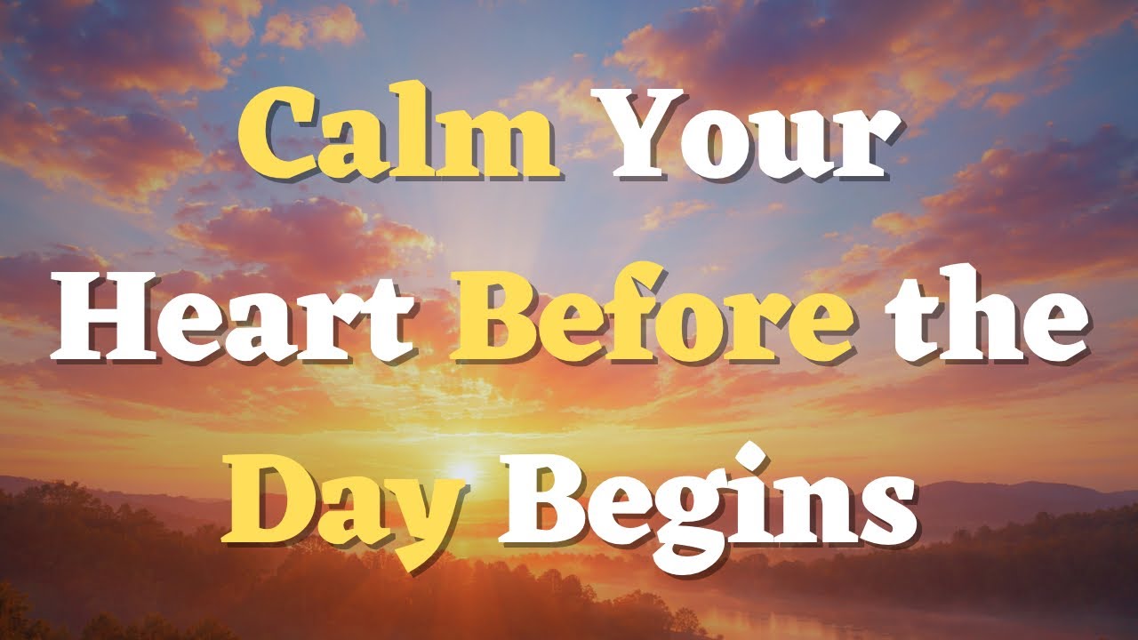 Утренняя молитва перед началом дня — Приветствуя Бога в новом дне