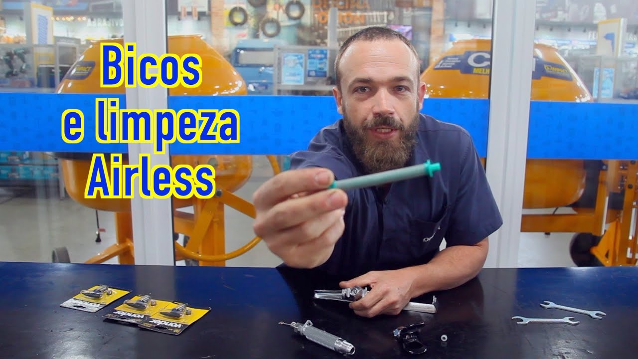 Bicos e limpeza Máquina de Pintura Airless Vonder