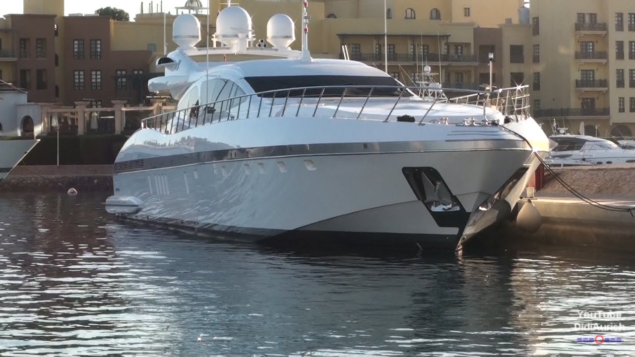 Ägypten El Gouna Red Sea Resorts El Gouna Luxury Motor Yacht Wow The Creek Mangusta 130