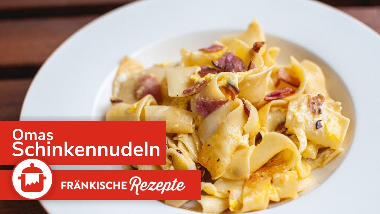 OMAS SCHINKENNUDELN: Leckeres Kindheitsgericht - schnell & einfach