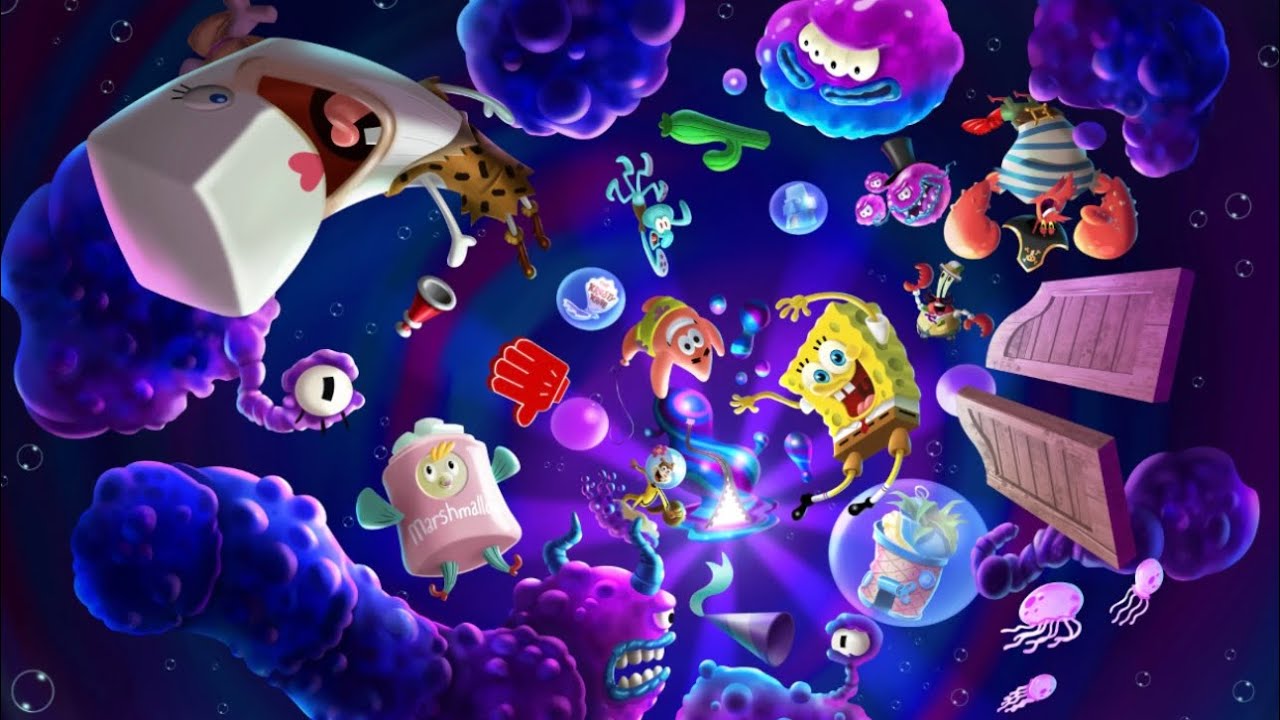 SpongeBob The Cosmic Shake 100% Gameplay PL
