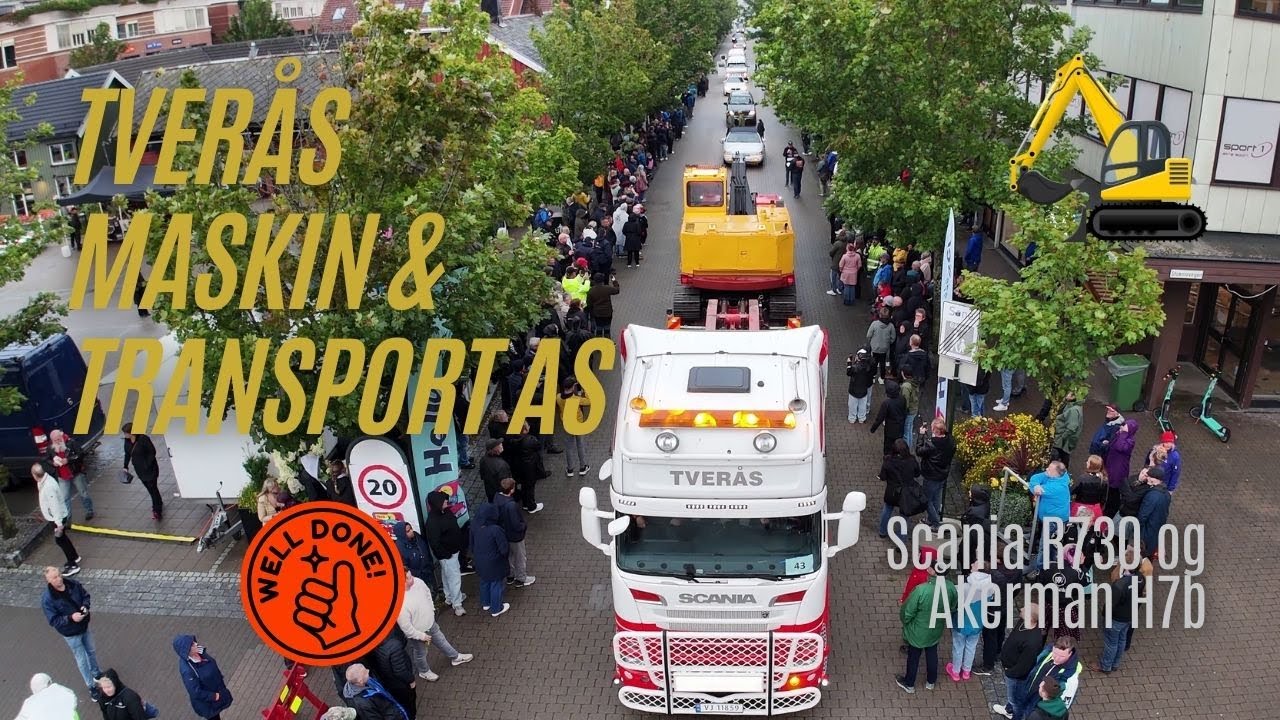 Scania R730 & Åkerman H7B 🔥 | Tverås Maskin & Transport AS | Hell Cruisers Nightcruise To Hell 2025