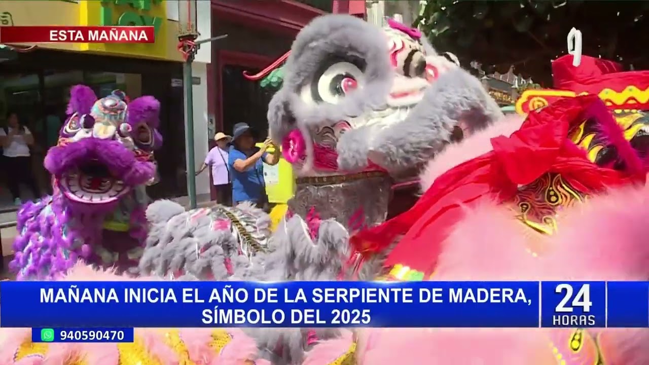 🎉¡Celebración del Año Nuevo Chino 2025 en Lima!🐉