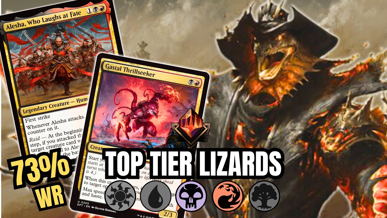 Lizards Are CRUSHING At End Of Season | MTG Arena Standard Mythic  Ranked Rakdos