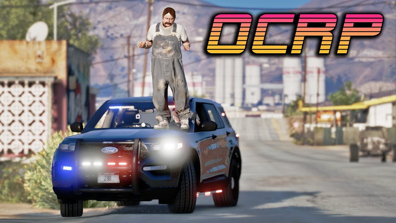 Автомобильный серфинг в OCRP GTA5 RP