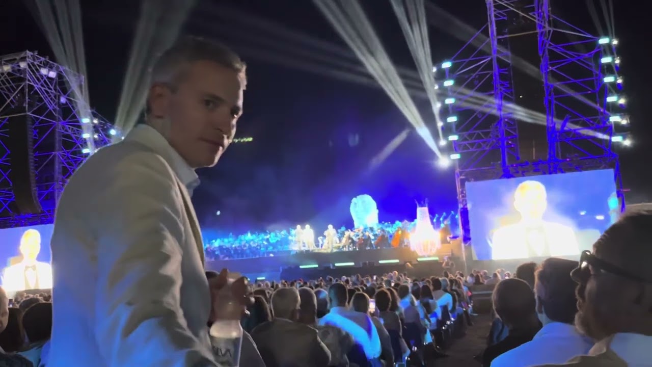 Au fond du temple saint, Andrea Bocelli, Teatro del Silenzio 2025
