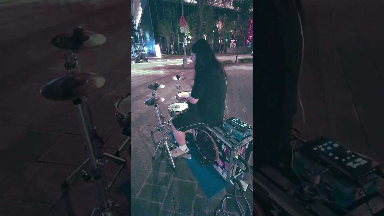 今晚不會出門演出但週三會！今晚把設備換回rack箱大鼓 #drummer #ドラムの日 #drums #タングドラム #drumcover #ドラム叩いてみた #drumming #ドラム好き
