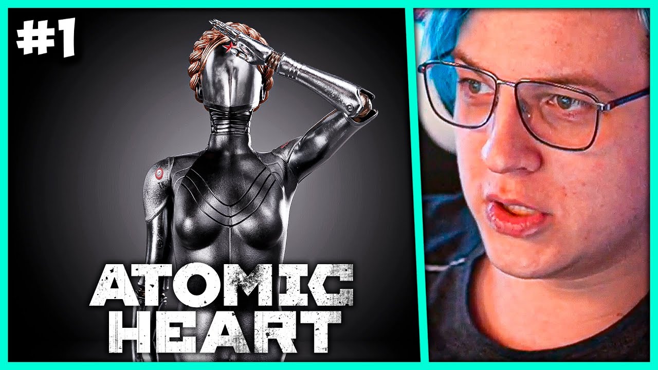 [ #1 ] Atomic Heart - Начало - Пятёрка играет в Атомик Харт (Нарезка стрима ФУГА TV)