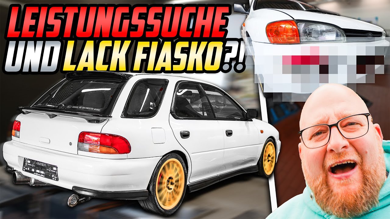 TURBOLADER am LIMIT!  - Subaru Impreza GF 2.0L Turbo - Ist der LACK noch zu RETTEN?