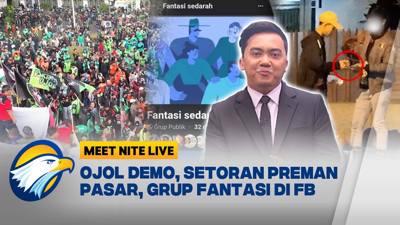 Tiga Dunia Satu Cerita: Demo Ojol, Preman Pasar, dan Grup Frantasi Kacau Balau! [Meet Nite Live]