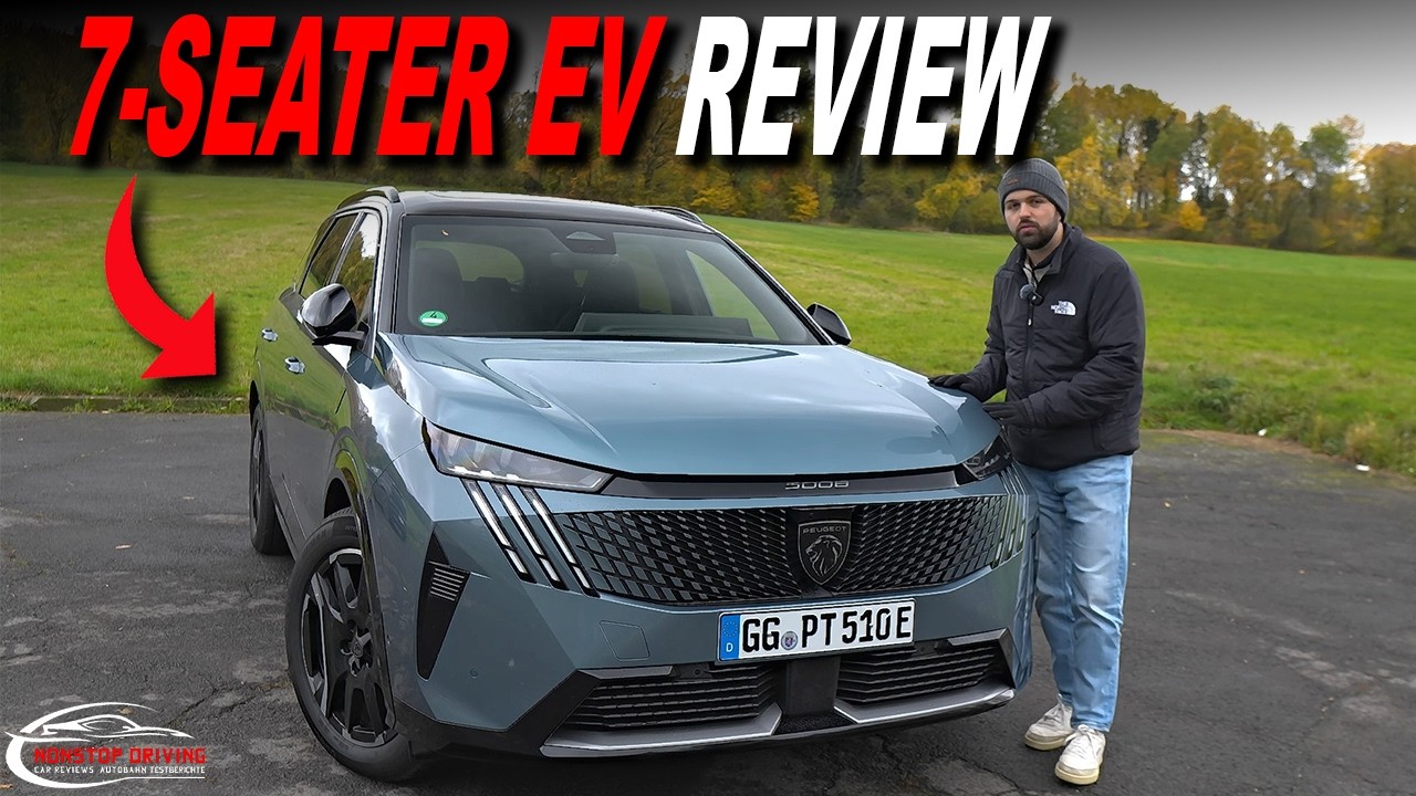 Peugeot E-5008 | Самый дешёвый 7-местный электромобиль? | Обзор, тест-драйв