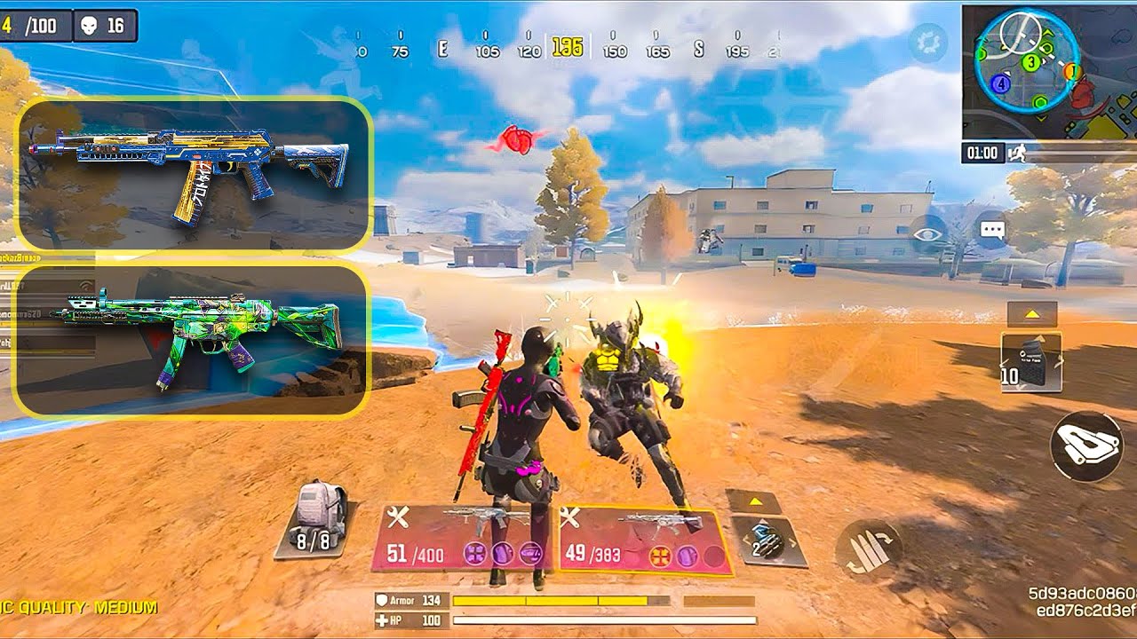 I Stole The BEST AR & SMG Weapon Combo !!! 🤯 (AK117 + QQ9)