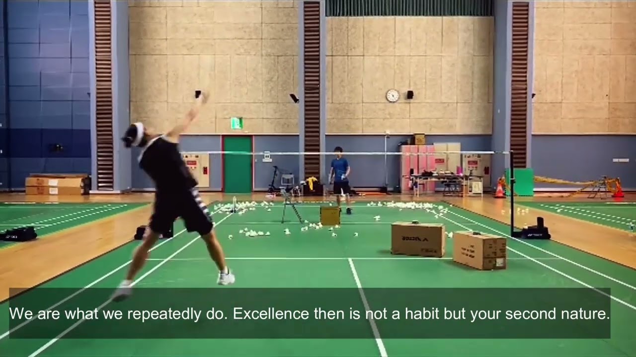 Tai Tzu Ying Behind The Scenes Practice.
