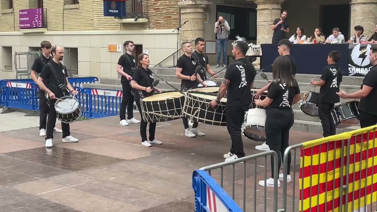1er CONCURSO DE BOMBOS Y TAMBORES CIUDAD DE MONZÓN 2024