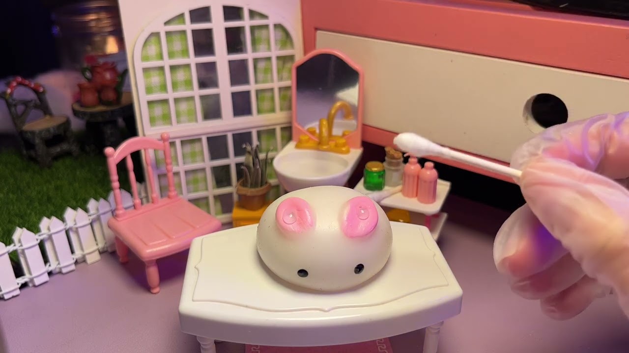 ASMR Ear Doctor Cleaning👂(Mochi Squishy RP 🐰)