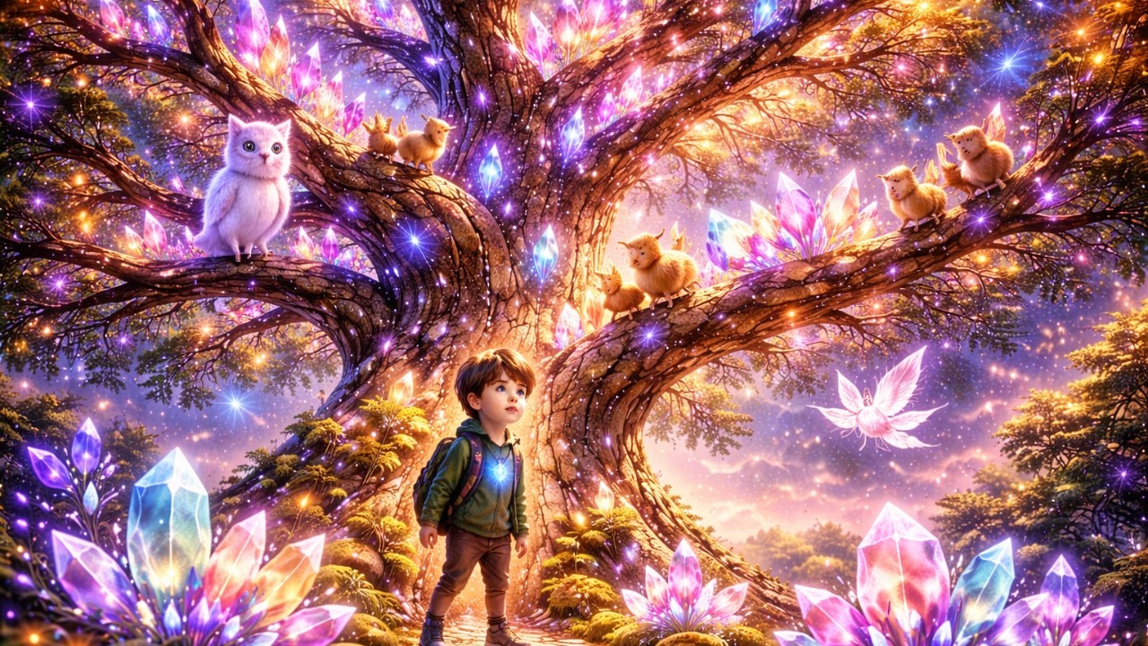 👉 He Entered the Floating Crystal World… and Everything Changed