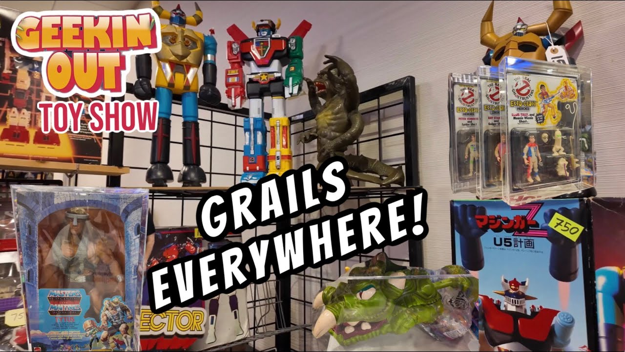 So Many Vintage Toy Grails at Geekin Out Toy Show 2025