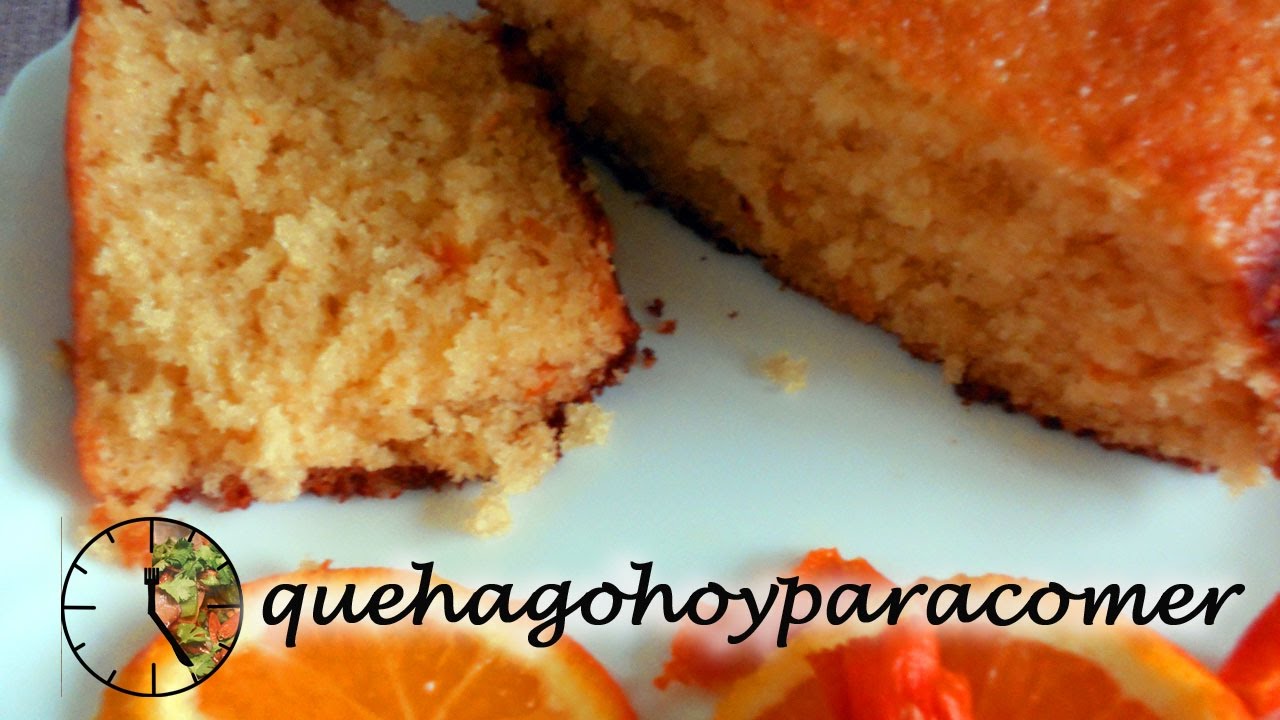 Bizcocho de yogur y naranja