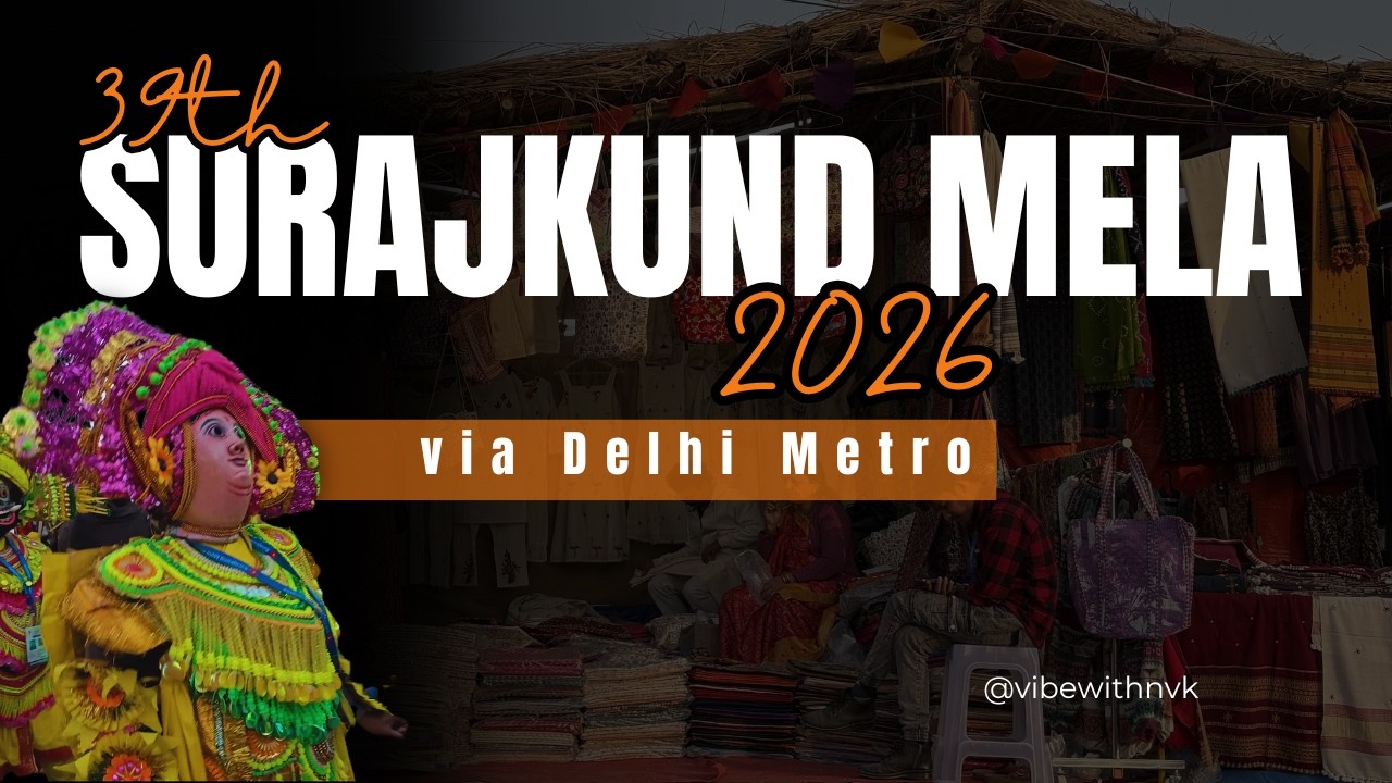 Surajkund Mela 2026 | Delhi Metro | Complete Travel Guide & Experience #yt #ytvideos #surajkundmela