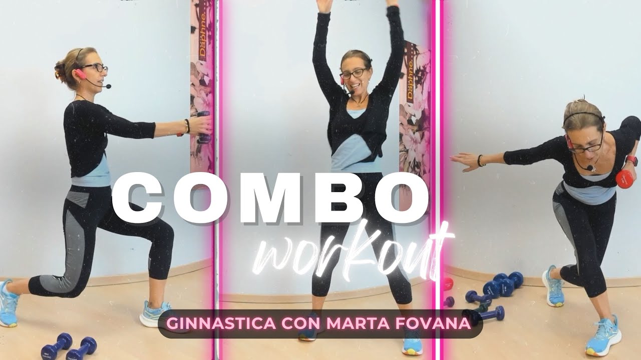 Combo Workout – 2 sessioni per 1 allenamento straordinario - Pesetti & Corpo Libero con Marta Fovana