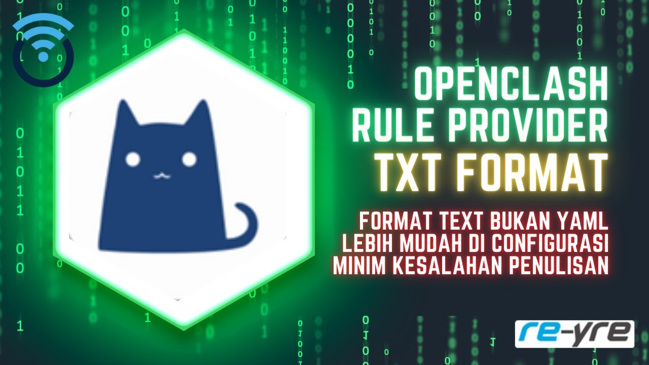 Convert Rule Provider YAML ke TXT Di OpenClash OpenWrt | REYRE-WRT