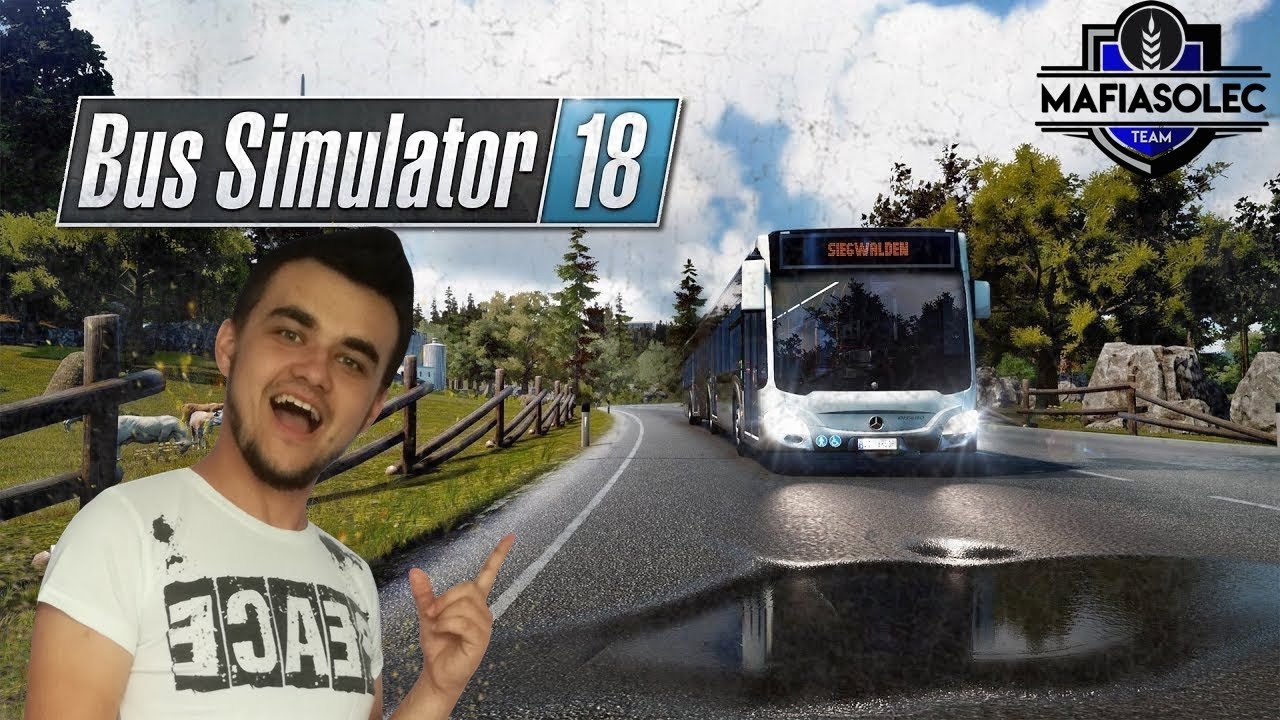 BUS Simulator 18 🚌 #1 Czas zostać kierowcą wesołego autobusu!😂