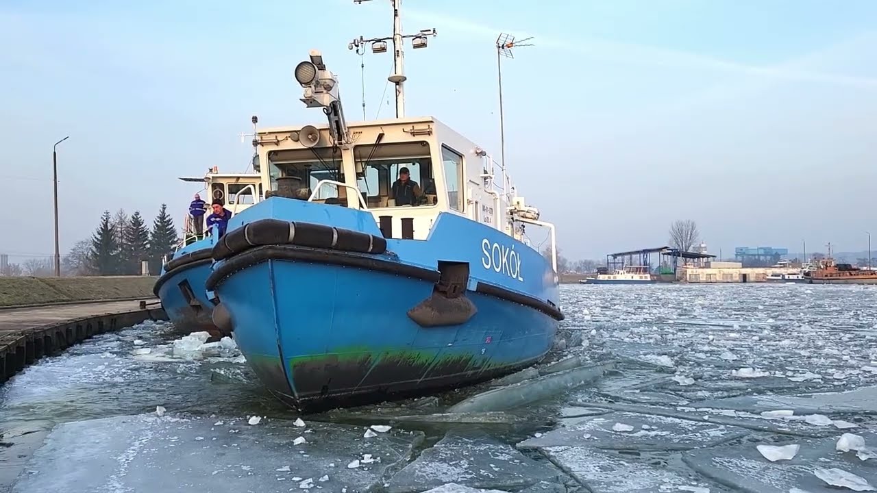 Lodołamacze czołowe ruszają na Zbiornik Włocławek