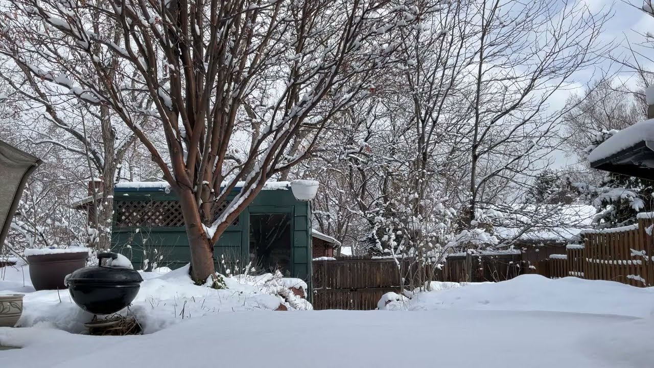 Backyard snow melt