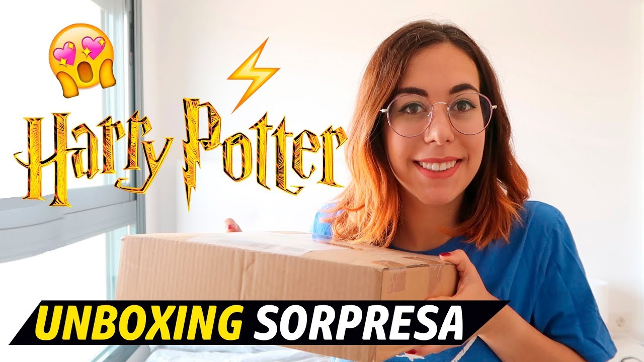 Unboxing caja de HARRY POTTER | Porexpan