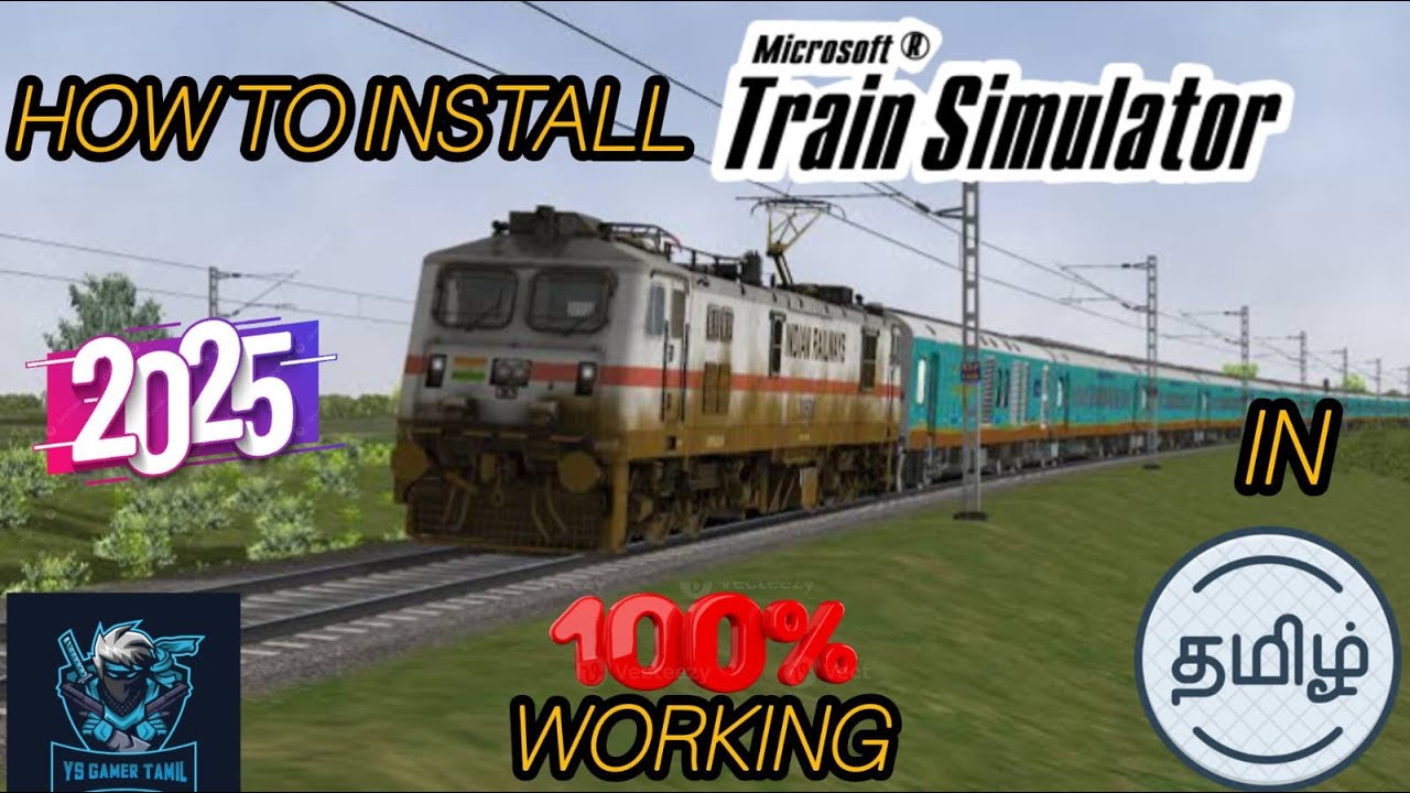 How To Install MSTS | 2025 Method | In Tamil | Romba Easy | YS Gamer Tamil