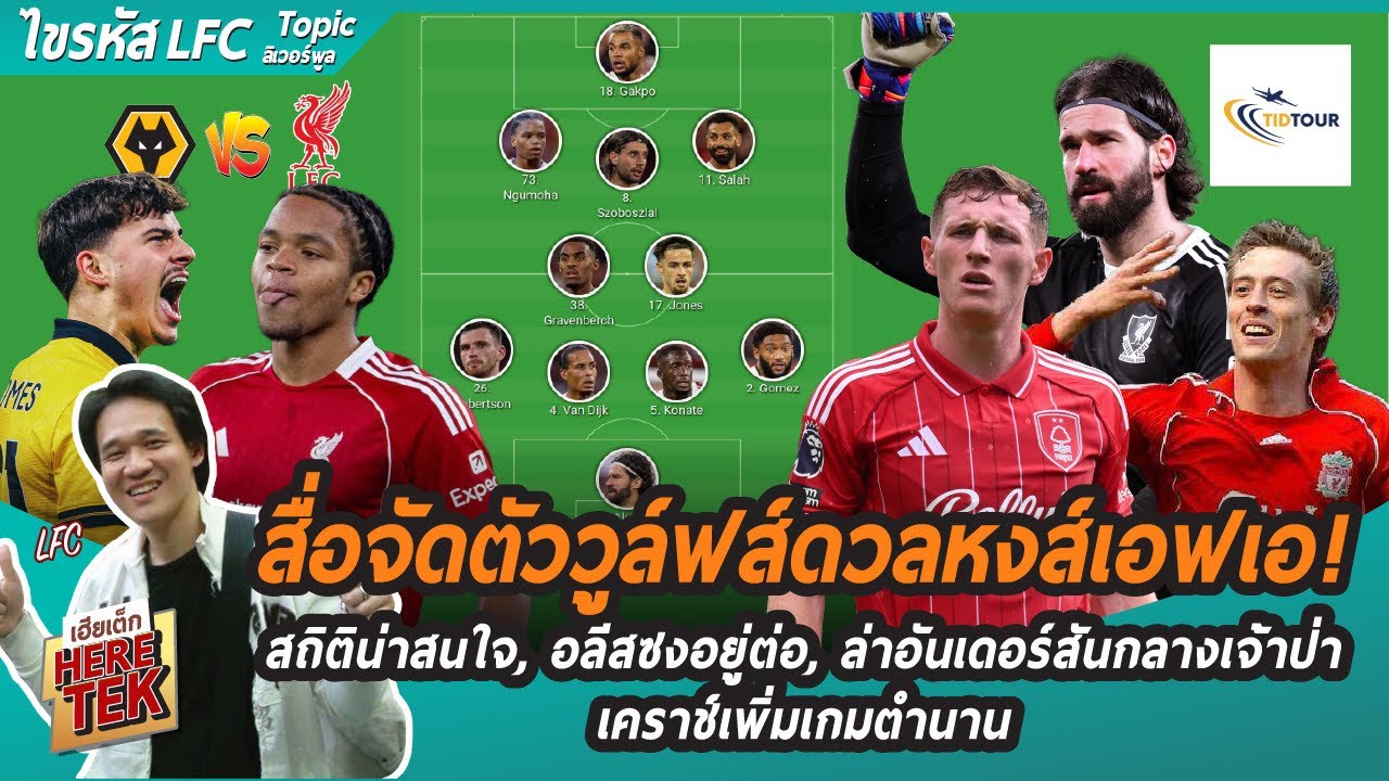 สื่อจัดตัววูล์ฟส์ดวลหงส์เอฟเอ!+สถิติ,อลีสซงอยู่ต่อ,ล่าอันเดอร์สันกลางเจ้าป่า,เคราช์เพิ่มเกมตำนาน