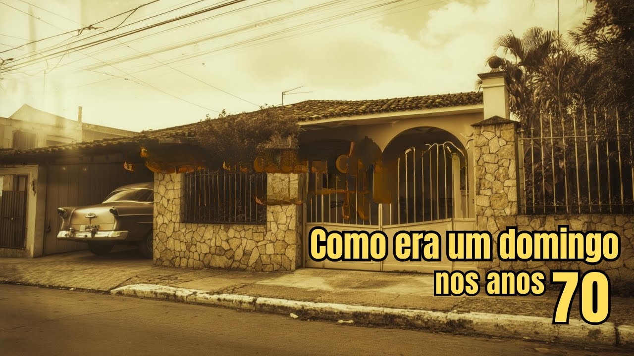 “Assim Era um Domingo em Casa nos Anos 70… Você Lembra?”