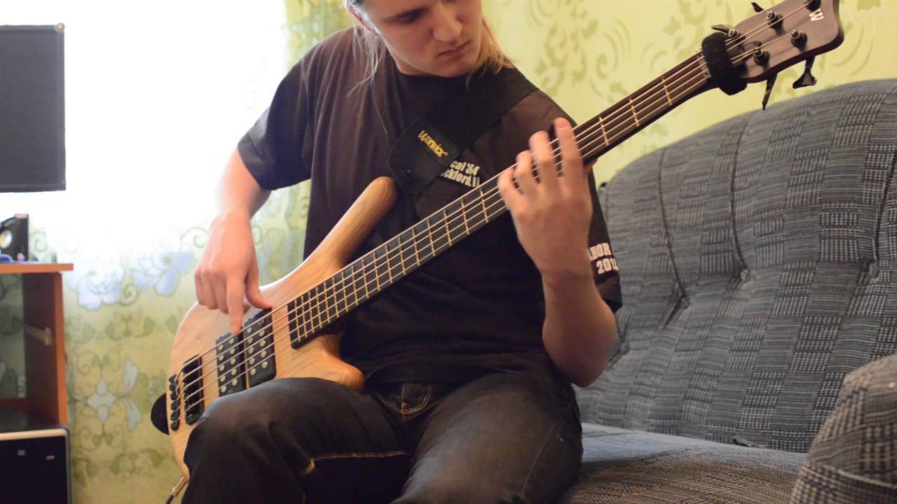 Cannibal corpse - frantic disembowelment(bass cover)