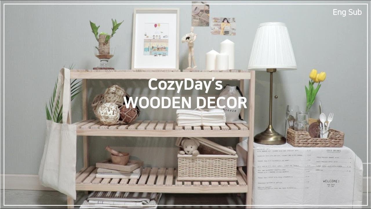Eng) Wooden style Room Decor (IKEA·MUJI)🧸따뜻한 원목 인테리어 (이케아·무인양품)