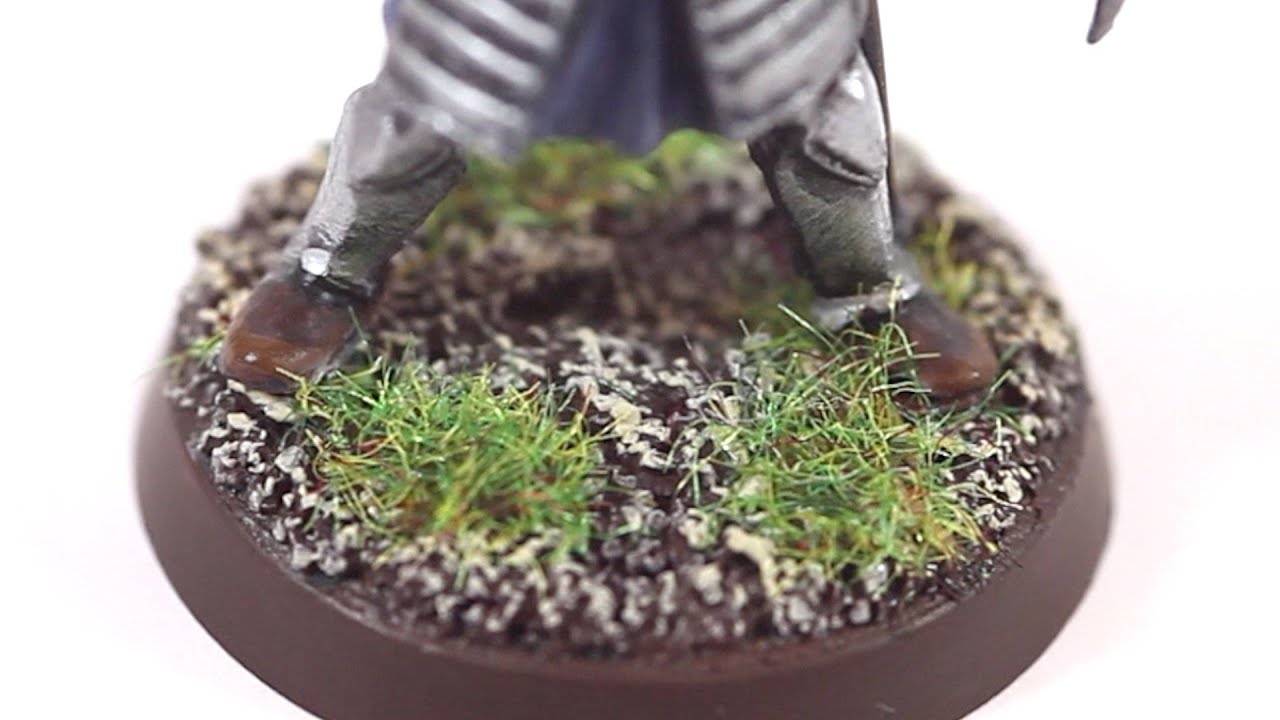 Pintado de una peana - Pintado de miniaturas - Sapeando