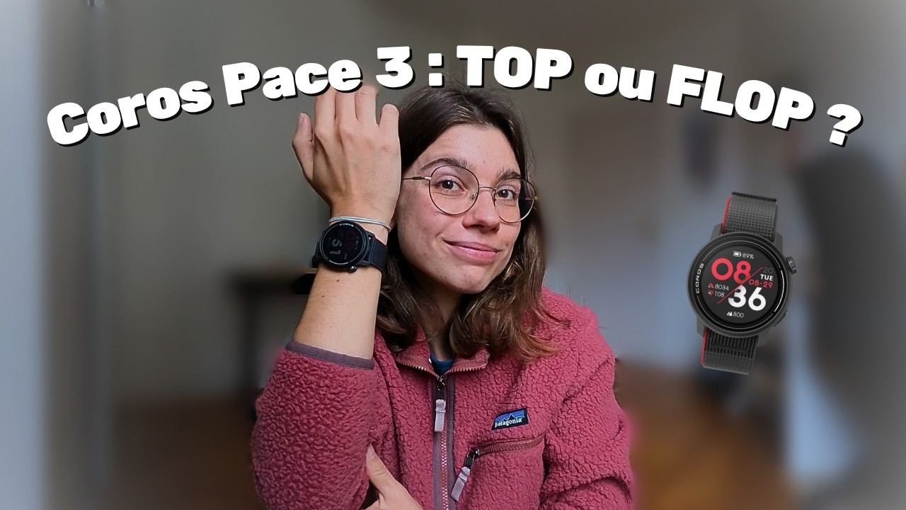 Coros Pace 3 : TOP ou FLOP ? Mon bilan après 1 an d'utilisation (batterie, sport, comparatif, etc)