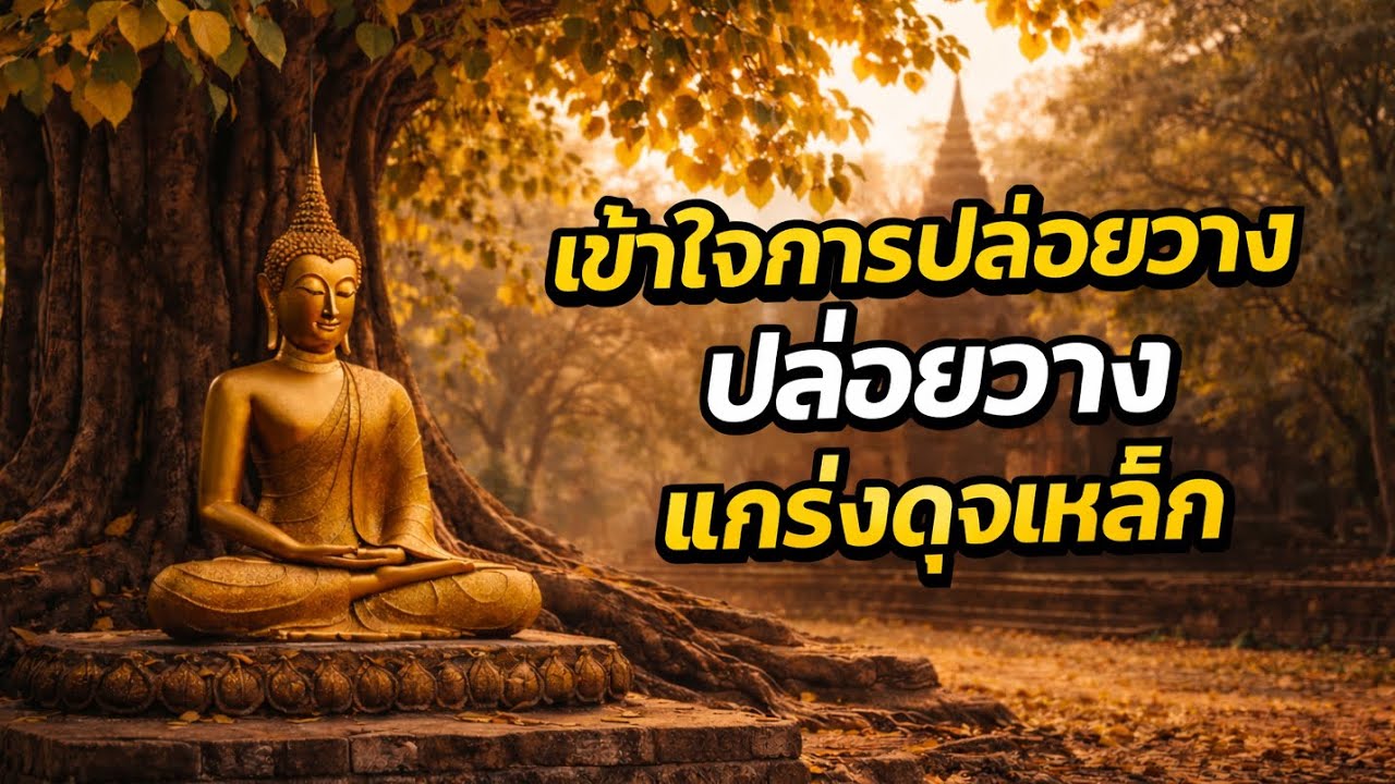 เข้าใจพลังแห่งการปล่อยวาง | บทเรียนชีวิตอันทรงพลังของพระพุทธเจ้า คำสอนสร้างแรงบันดาลใจจากพระพุทธเจ้า