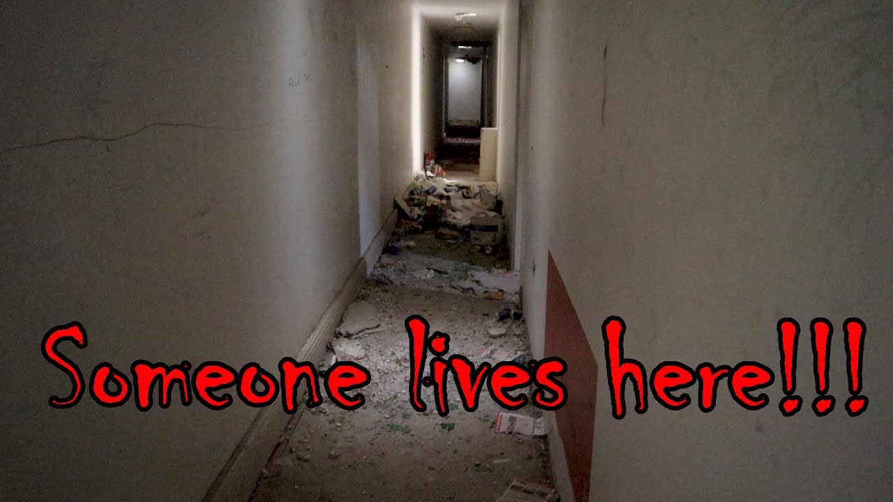 Exploring an Abandoned HOTEL | SOMEONE LIVES HERE!!!!