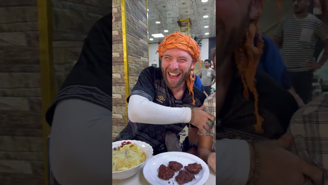 🇮🇶 Breakfast Feast in Baghdad Iraq Restaurant #shorts