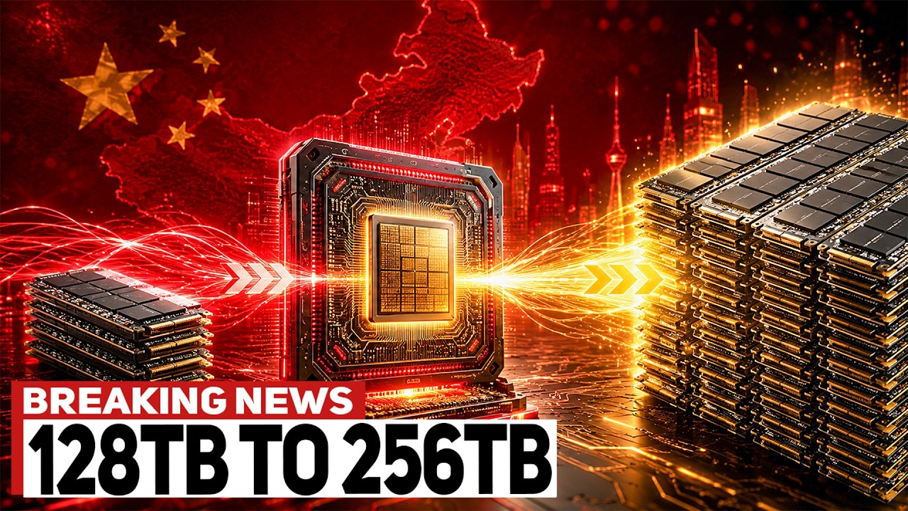China Just Turned 128TB Into 256TB With One 5nm Chip