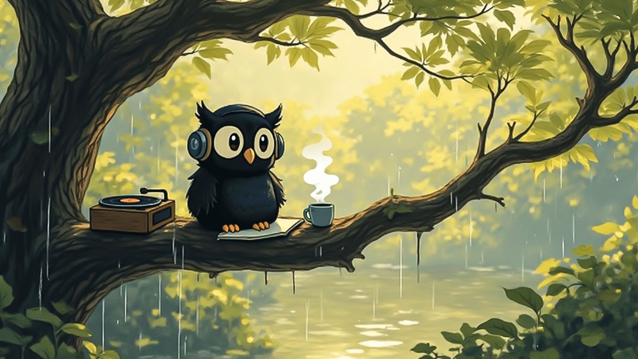 For the Days You Feel Small, You’re Still Incredible ☔ | Cozy Rain Lo-fi Jazz for Focus