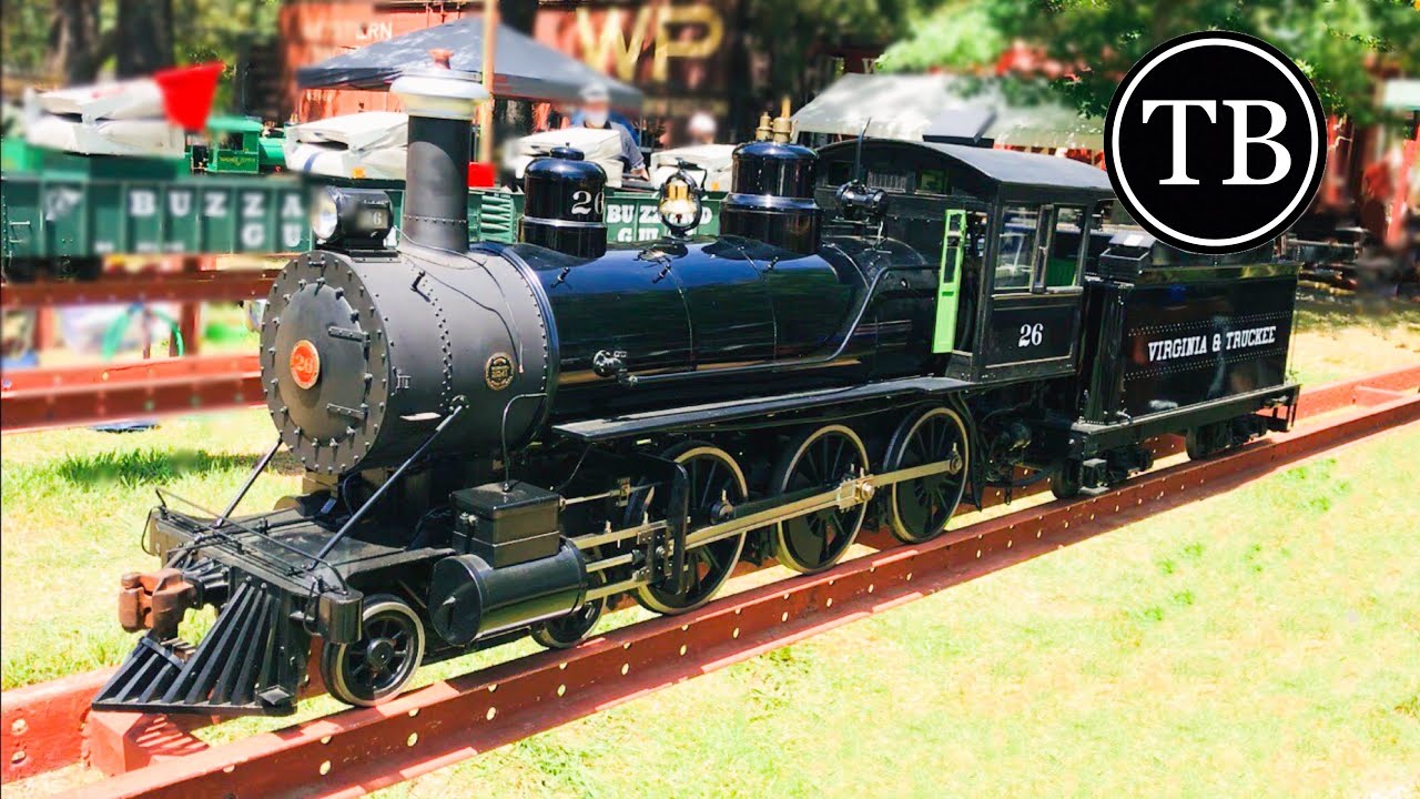 Live Steam 4-6-0 Ten Wheeler 7.5 Gauge Virginia & Truckee