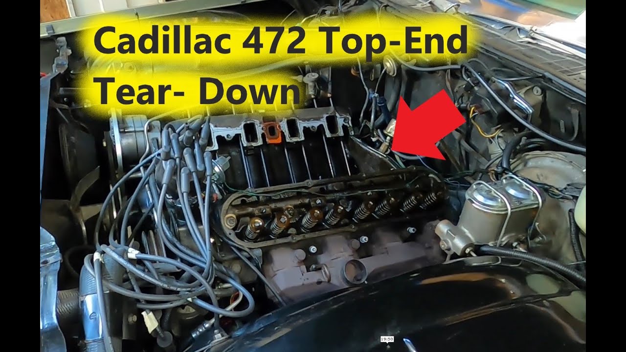 71 Cadillac 472 Engine Top End Tear Down Begins - Part 1