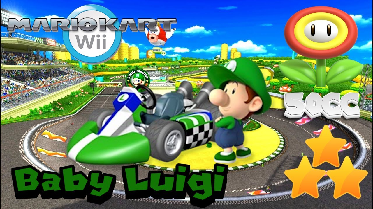 Mario Kart Wii Flower Cup (3 Star Rank)