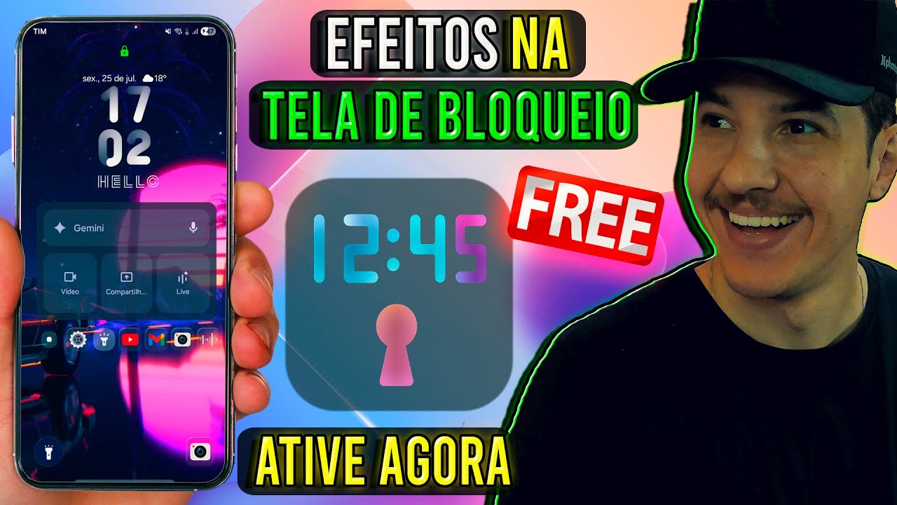 Samsung LIBEROU! Personalize a TELA DE BLOQUEIO do seu JEITO - ATIVE AGORA