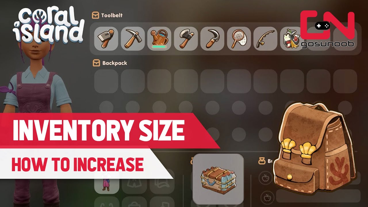 How to Increase Your Inventory Size in Coral Island