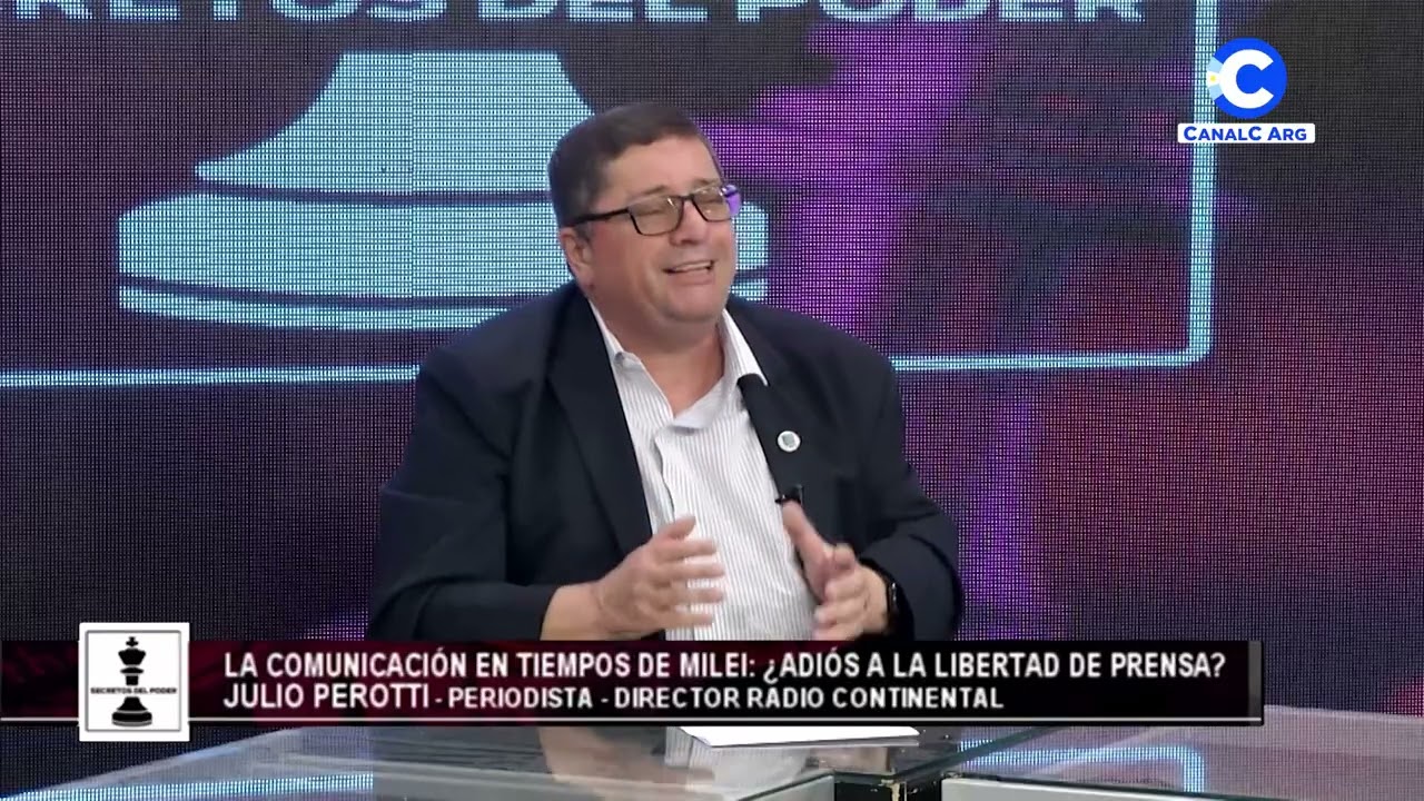 Julio Perotti, periodista y Director de Radio Continental